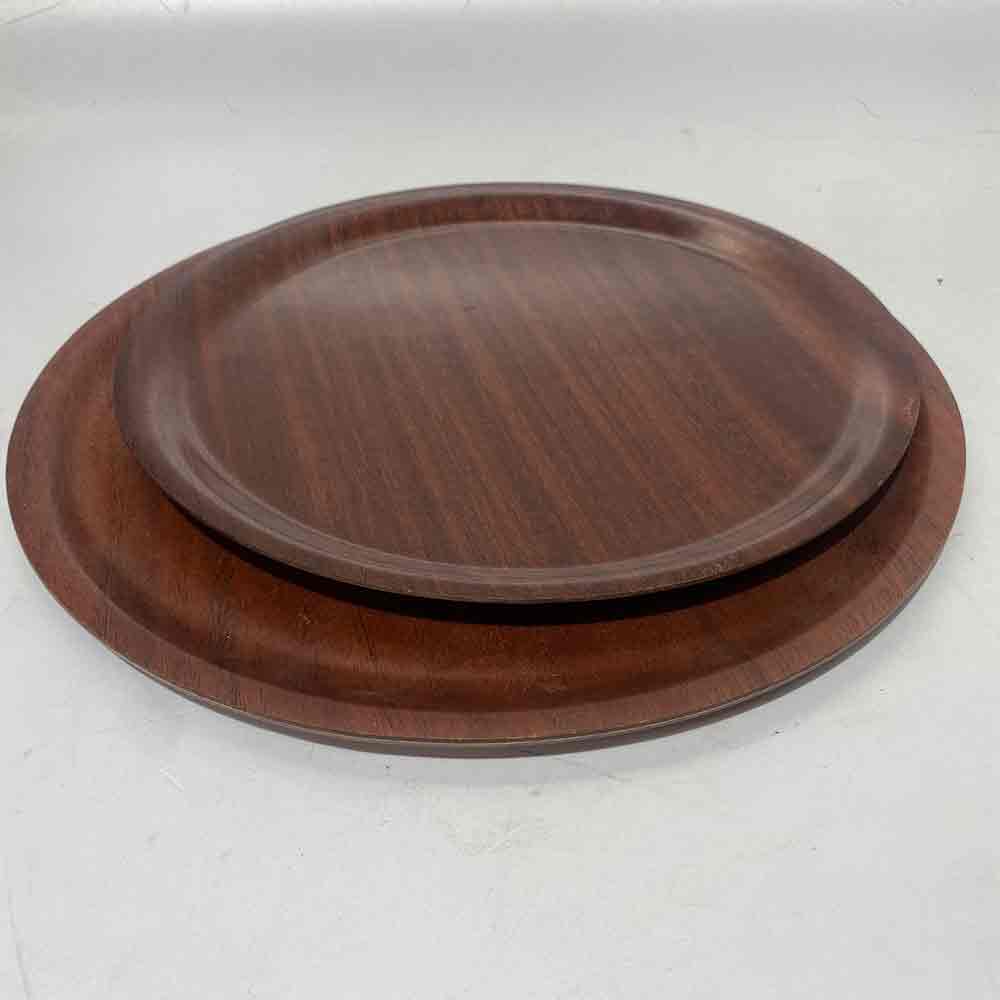 TRAY, Timber Veneer Canteen - Assorted Round